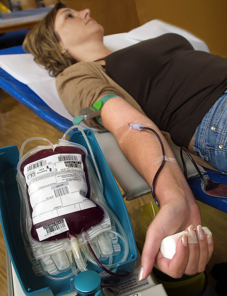 Geld verdienen Blutspenden